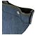 Bolsa Prada em denim e couro Preto Azul Caqui - vista 6