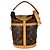 Borsa a tracolla Louis Vuitton Monogram Marrone Monogramma