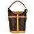 Borsa a tracolla Louis Vuitton Monogram Marrone Monogramma - vista 3