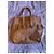 Borsa Tote Hermès Cabag Elan in pelle marrone - vista 3