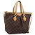 Louis Vuitton Palermo Monogram Canvas PM Marrone
