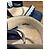 Autre Marque Dior Sandali con tacco in denim blu navy e pizzo - vista 6