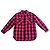 The Kooples Camicia a Quadri Oversize Rosa e Nera Nero