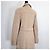 Weekend Max Mara Beige Herringbone Wool Coat - view 5