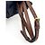 Burberry Folding Vintage Check Canvas and Leather Compact Brown - view 7