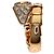 Bulgari Anello Bvlgari Serpenti M Diamanti in oro rosa 18K - vista 3