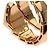 Bulgari Anello Bvlgari Serpenti M Diamanti in oro rosa 18K - vista 5