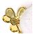 Pendientes Van Cleef & Arpels Frivole Small Diamond - vista 6