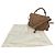 Bolso de hombro Chloé Marcie Medium Castaño Blanco - vista 15