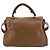 Bolso de hombro Chloé Marcie Medium Castaño Blanco - vista 2