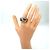 Anello Cartier Nouvelle Vague da donna Bianco - vista 2