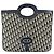 Bolso Christian Dior de lona blanca Blanco