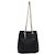 Autre Marque Bolsa de Ombro Saint Laurent Emmanuel Preto