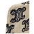 Céline Celine Triomphe Coin Case Nero Beige - vista 8