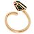 Bulgari Anello Bvlgari Gelati in Malachite e Diamanti in Oro Rosa 18K - vista 4
