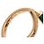 Bulgari Anello Bvlgari Gelati in Malachite e Diamanti in Oro Rosa 18K - vista 5