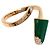 Bulgari Anello Bvlgari Gelati in Malachite e Diamanti in Oro Rosa 18K - vista 6