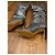 IRO Silberne Glitzer-Stiefel mit Raffung - Ansicht 3