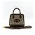 Gucci Horsebit 1955 GG Canvas with Leather Small Marrone - vista 2