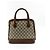 Gucci Horsebit 1955 GG Canvas with Leather Small Marrone - vista 3