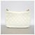 Borsa a tracolla Chanel Matelassé con catena Bianco - vista 10