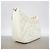 Borsa a tracolla Chanel Matelassé con catena Bianco - vista 2