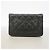 Portafoglio a spalla con catena Chanel Matelassé in Black Nero - vista 9
