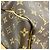 Louis Vuitton Boston Monogram Keepall Bandoulière 55 Braun - Ansicht 11