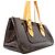 Borsa a tracolla Louis Vuitton Vernis Rosewood Avenue Bordò - vista 2