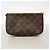 Louis Vuitton Monogram Pochette Accessoires Tasche Braun - Ansicht 10