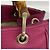 Sac à main Gucci Bamboo en cuir violet - vue 10