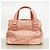 Borsa Chanel New Travel in nylon Rosa - vista 12