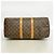 Bolsa Louis Vuitton Boston Monogram Keepall Marrom - vista 3