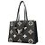 Borsa Tote Louis Vuitton Monogram Empreinte Bicolor OnTheGo MM Nero Beige