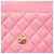Chanel Matelassé Schultertasche mit Kette Pink - Ansicht 10