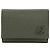 Cartera tri-fold de piel verde Christian Louboutin