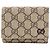 Cartera Gucci Tri-fold Castaño Blanco