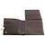 Cartier Logo Bi-fold Leather Wallet for Men Dark brown - view 4