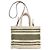 Céline Celine Small Cabas Thais 2-Way Handbag Bianco Verde - vista 2