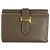 Hermès Hermes Bearn Epsom Leder Münzbeutel Beige Taupe - Ansicht 2