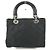 Borsa Christian Dior Lady Dior Nylon Nero - vista 2