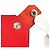 Hermès Funda de Pasaporte Hermes Tarmac PM Roja - vista 9