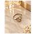 Anillo Chanel CC Cadena y Cristales Dorado - vista 3