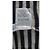 Autre Marque SHE IS SO Vestido Midi a Rayas Negro Blanco - vista 6