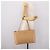 Borsa a mano BURBERRY in pelle Beige Gold Auth ep15977 D'oro - vista 26