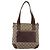 Borsa Tote GUCCI GG Canvas Beige Silver 019 0402 Auth ep15996 Argento - vista 13