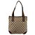 Borsa Tote GUCCI GG Canvas Beige Silver 019 0402 Auth ep15996 Argento - vista 2