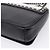 Borsa a tracolla con catena PRADA in pelle Bianco Nero Auth mr2939A - vista 15