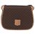 Céline Borsa a tracolla CELINE Macadam PVC Marrone Tono Oro Auth mr3037A - vista 13