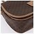 Céline Borsa a tracolla CELINE Macadam PVC Marrone Tono Oro Auth mr3037A - vista 18